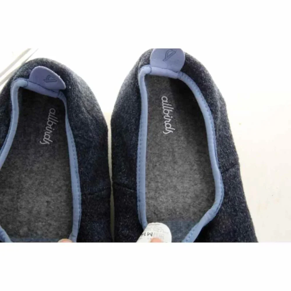 ALLBIRDS wool lounger slip on wool shoes mens navy sz 13-14 READ DETAILS